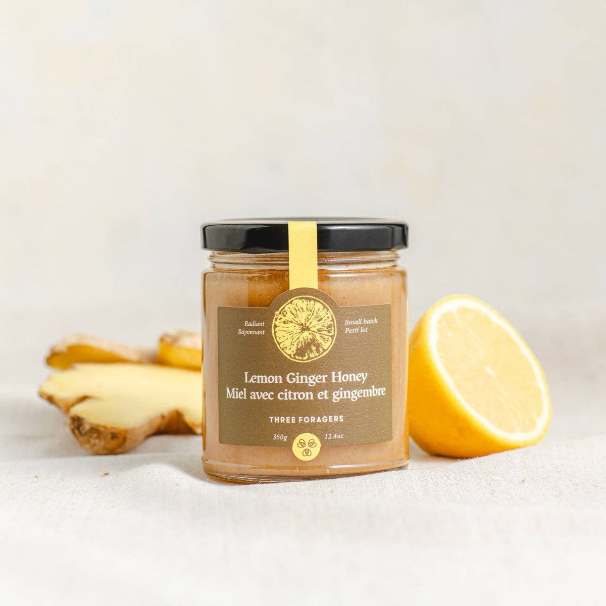 Lemon Ginger Infused Honey - 350 g