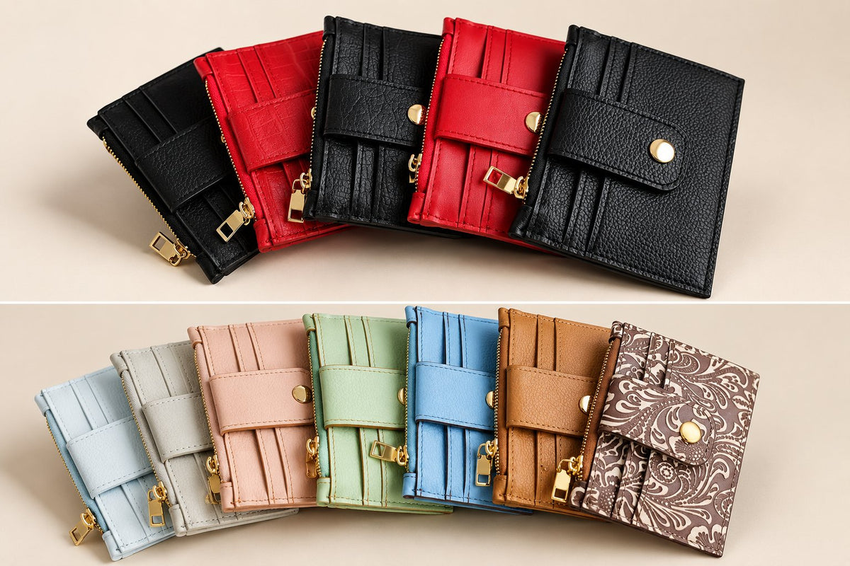 Handcrafted Leather Card Holder Wallet