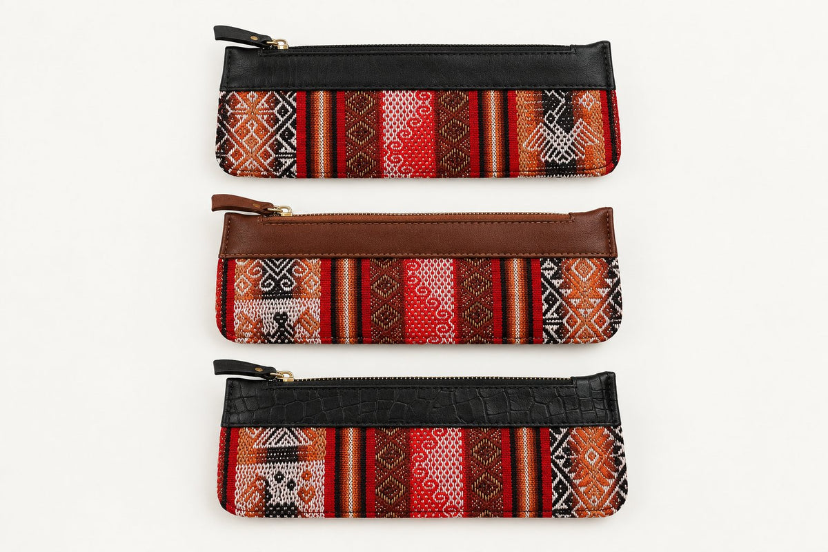 Handcrafted Inca Pencil Case