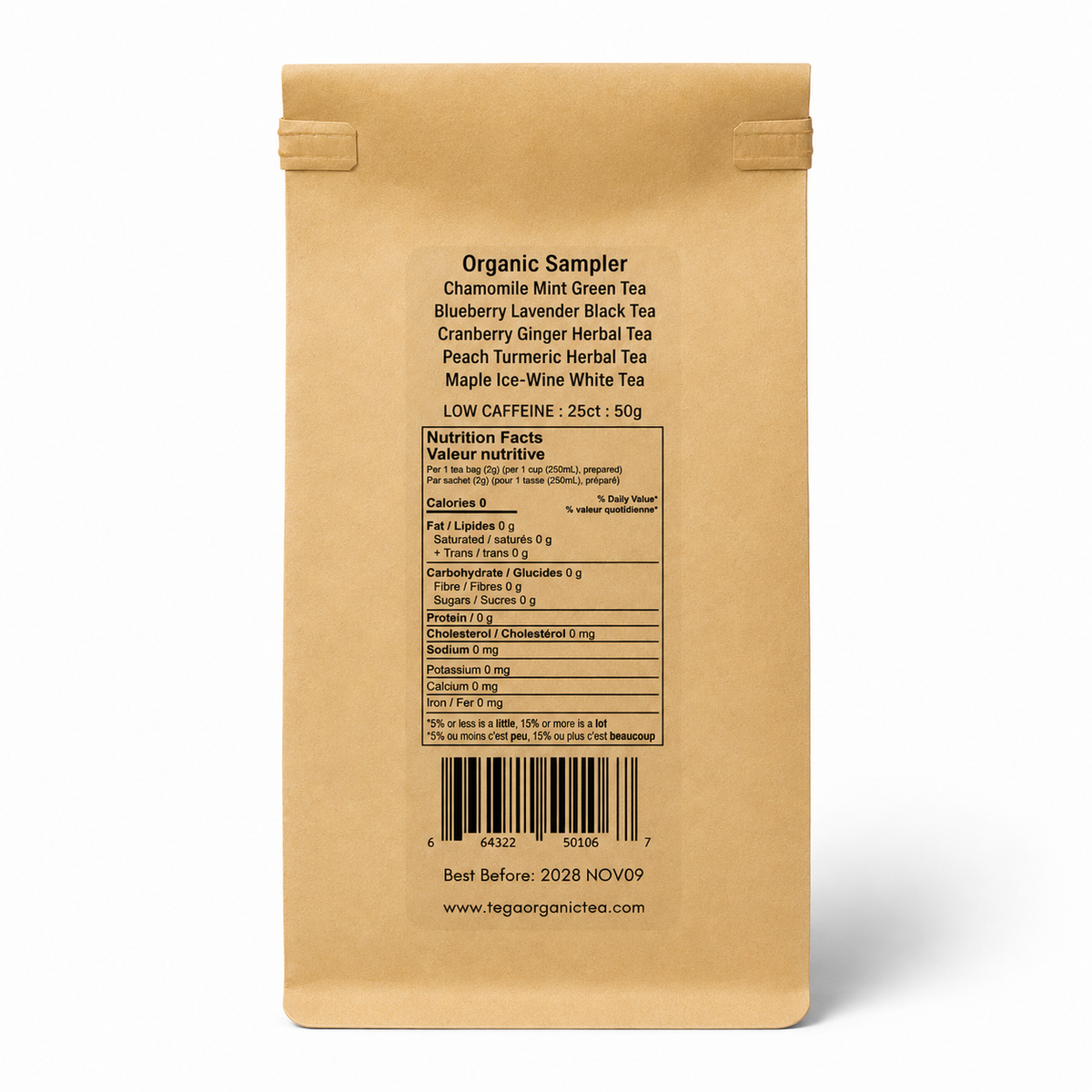 Organic Tea| Canadian | 25ct