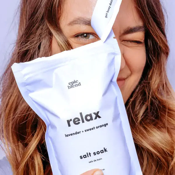 Relax Bath Salts Soak Vegan