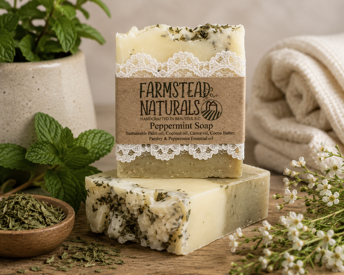 Peppermint Soap | Bulk | Farmstead Naturals