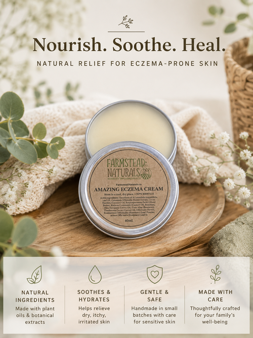 Amazing Eczema Cream 60mL - Farmstead Naturals