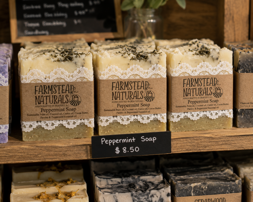 Peppermint Soap | Bulk | Farmstead Naturals
