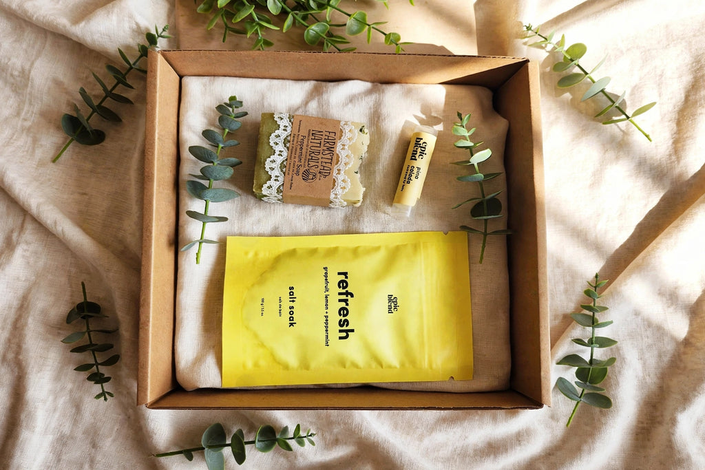 A Gift of Care Basic - Peppermint, Pina Colada and Refresh 100g